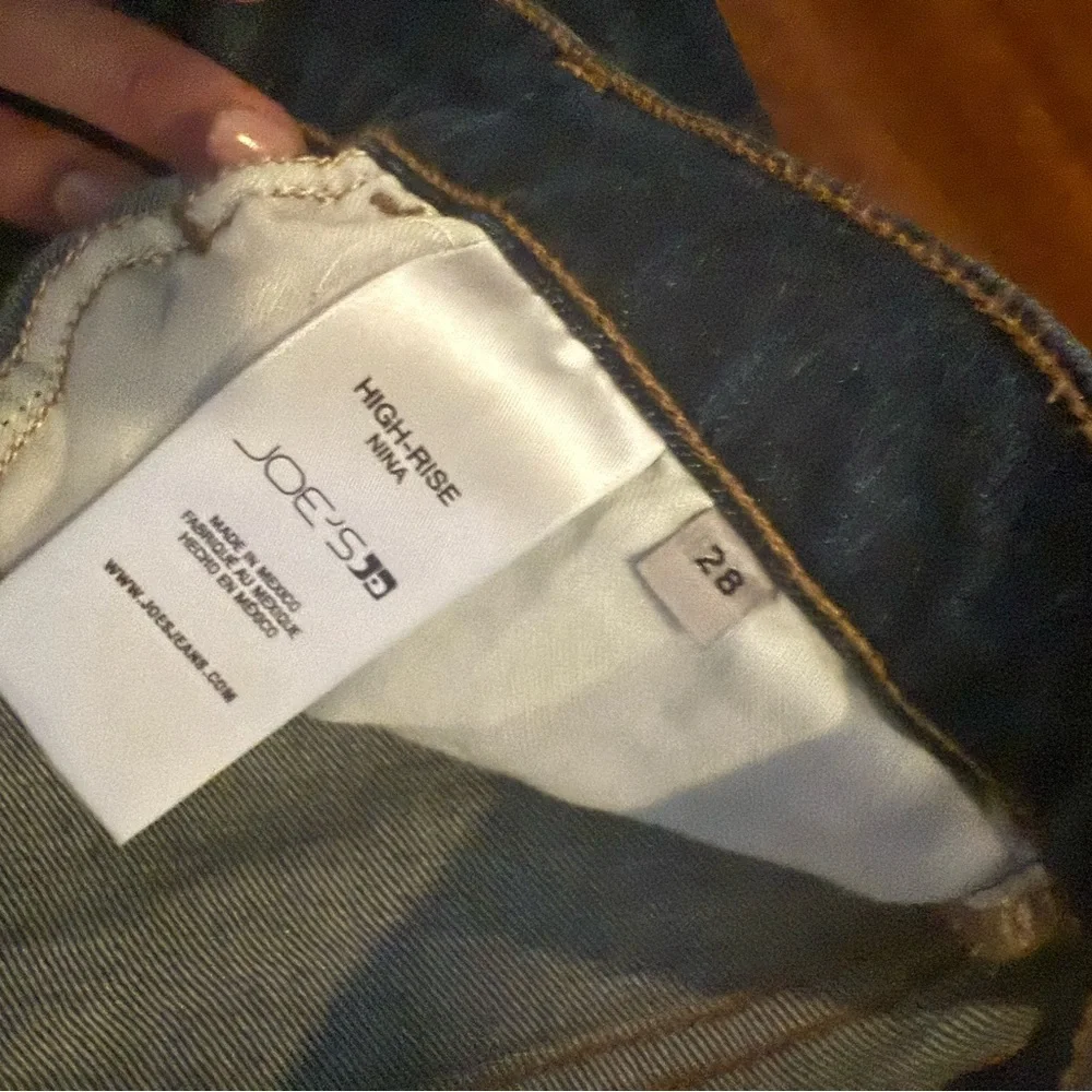 Joes Jeans high rise skinny ankle jeans